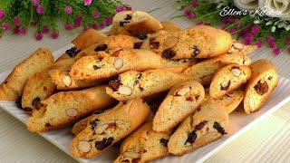 The famous Italian Biscotti biscuits! Very easy and quick recipe!