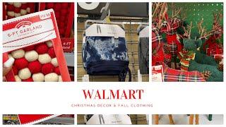 Walmart Walkthrough | Christmas Decor & Fall Clothing *GIVEAWAY WINNER ANNOUNCED*