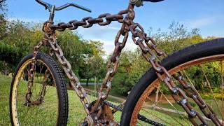 STRONGEST bike in the WORLD  made of CHAIN