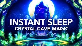 Guided Sleep Meditation, INSTANTLY Fall Asleep, Crystal Cave Sleep Journey