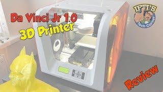 XYZ-Printing - Da Vinci Junior Jr 1.0 3D Printer for Beginners! - REVIEW