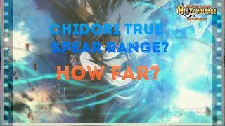 Sasuke Uchiha/Test - Chidori True Spear RANGE? HOW FAR? - Naruto x Boruto Ninja Voltage [MY]