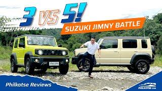 Suzuki Jimny 3 vs 5 door! | Philkotse Reviews
