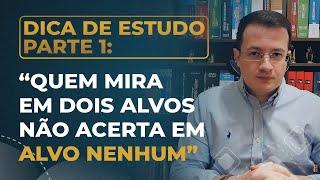 Qual o PRIMEIRO PASSO para estudar para concursos públicos?