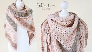 EASY Crochet Shawl | How to crochet a Shawl