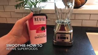 Revive Superfoods Smoothie How-To by MealFinds