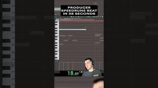 Producer Speedruns Beat in 38 Seconds#darktypebeat #musicproduction #flstudio