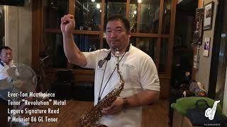 Ever-Ton Mouthpiece "Revolution " Metal for Tenor by KOH Mr.Saxman