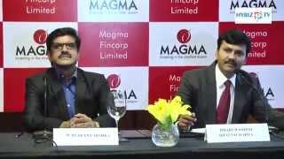 Magma FinCorp Press meet  - VP National Sales Head- Tractor Finance