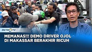 Ricuh Demo Driver Online di Makassar, Tuntut Penyesuaian Tarif