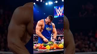 John Cena teaches cooking in the wwe ring