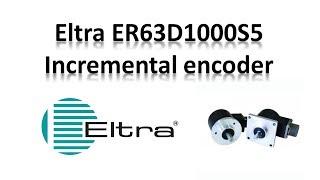 Eltra Incremental encoder ER63D1000S5/28P8S3JR / ELTRA Encoder / Eltra Trade