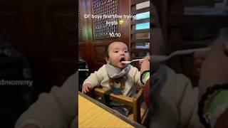 Legendary reaction from this baby  #funny