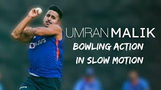 Umran Malik Bowling Action | In Slow Motion | 2023 | TarushCricket