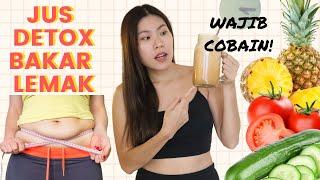 JUS DETOX AMPUH BAKAR LEMAK | TURUN 10 KILO | PERUT RATA LANGSING #cegahcorona #turunberatbadan