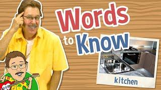 Words to Know | Kitchen Objects | Jack Hartmann