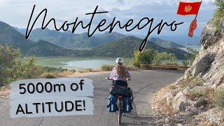 #18 Montenegros Mountains: hiking with a Bike! // Bike Touring Europe