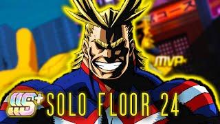 160.000 BP SSS+ All Might Solo 24F Nightraid - My Hero Academia The Strongest Hero