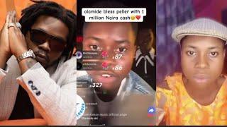 Olamide In Tears SUPRISE Peller  Comedian Promote His New Album