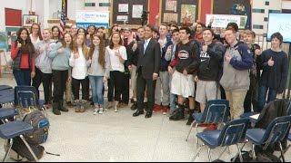 K-Solar Somers High School News Conference