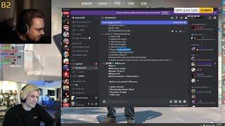 xQc reacts to OhnePixel infiltrating a Valorant E-Dating Discord Server