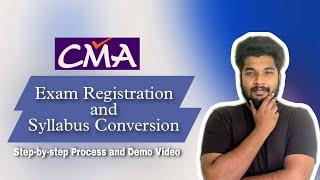Exam Registration & Syllabus Conversion Step-by-step demo video ||@SagarSindhu
