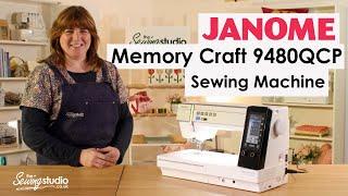 Janome Memory Craft 9480QCP Sewing Machine