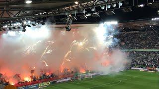 LEGIA WARSZAWA - Cracovia (23.11.2024) oprawa i doping