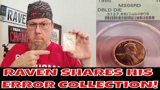 Error Coin Collection & how to spot error coins.