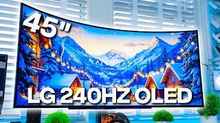 The BEST OLED Ultrawide? - LG 45" 240Hz OLED Gaming Monitor (2024) Review