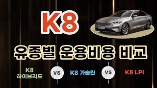 [ K8 ] 하이브리드 vs 가솔린 vs LPG / "내게 맞는 차는??"