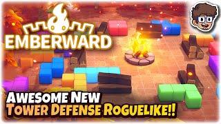 Awesome New Tower Defense Roguelike!! | Let's Try Emberward