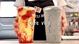 (Eng)🩶Cafe Vlog that will make you addicted as you watch it🩶 / cafe vlog / asmr