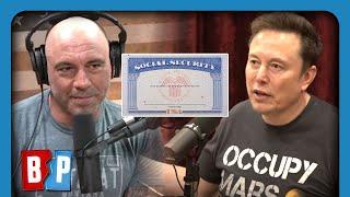 "Ponzi Scheme" Elon ATTACKS Social Security On Rogan