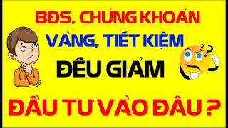 |Lãi Suất Vàng BĐS CK Giảm Đầu Tư Vào Đâu?|Lãi suất ngân hàng hôm nay||Finance24h|