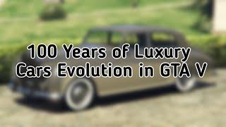 100 Years of Luxury Cars Evolution in GTA 5.