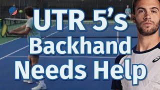 Are You Making this Two-Handed Backhand Mistake? @Winners-Only Has this Problem—Let's Fix It