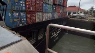 Impressive Timelapse: Gatun Locks at the Panama Canal