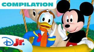 Mickey Mouse Clubhouse Best Donald Duck Full Episodes! | Compilation | @disneyjr