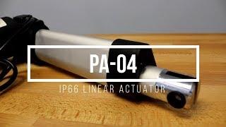 PA-04 Linear Actuator (IP66) by Progressive Automations