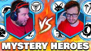 I Faced Emongg In An INTENSE Mystery Heroes Challenge