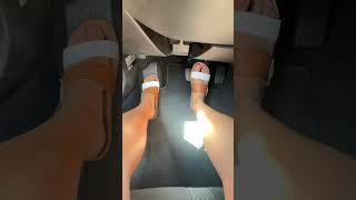 A little aggressive pumping #feet #flipflops #foot #pedicure #pedalpumping