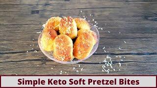 Quick And Easy Keto Parmesan Soft Pretzel Bites (Nut Free and Gluten Free)