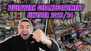 Mein FEUERWERK GESAMTSORTIMENT für SILVESTER 2023/24!