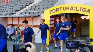 Динамовцы выходят тренироваться на "Эден Арену"