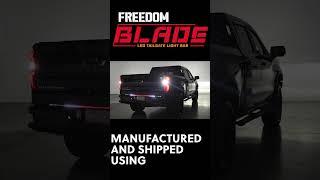 The BEST Tailgate Light bar is the Putco Freedom Blade #shorts