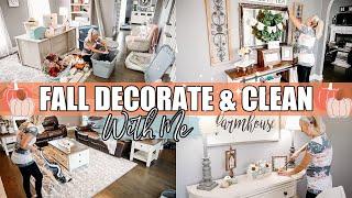 2020 FALL CLEAN AND DECORATE WITH ME-CLEANING MOTIVATION-RELAXING CLEAN WITH ME