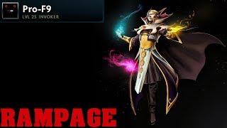 Pro-F9 Invoker Rampage Dota 2