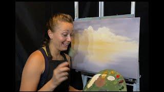 Oil Painting Tutorial #11 "Lovely Mountains" by Kaylee Rakowski