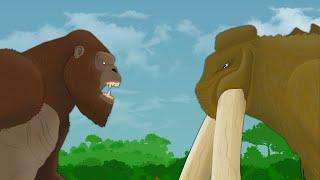 Kong vs Behemoth  | EPIC BATTLE  |   MonsterVerse Battle Animation